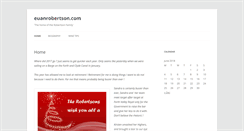 Desktop Screenshot of euanrobertson.com